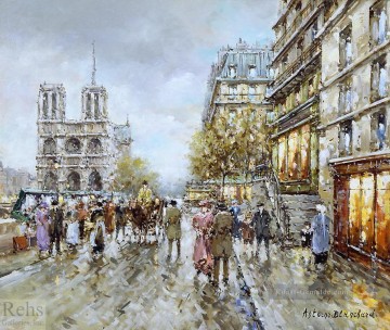 stadtrand paris Ölbilder verkaufen - AB Paris